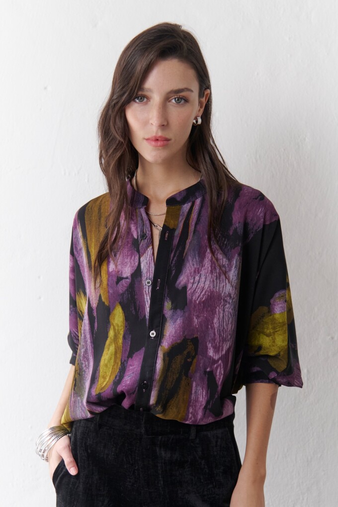 CAMISA MADISON MORA MORADO