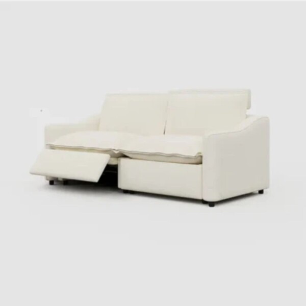 Sofá eléctrico DATE BEIGE - 3 CUERPOS