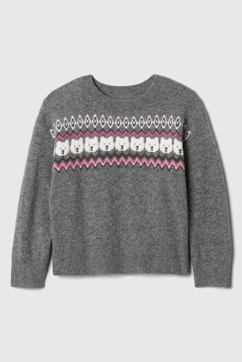 Buzo Cashsoft Fairisle Toddler Niña Sp Fairisle