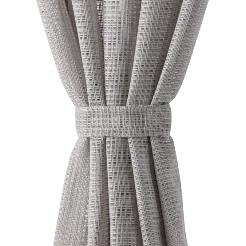 Cortina en Tela Dali set 2 paños 140 x 120 cms GRIS