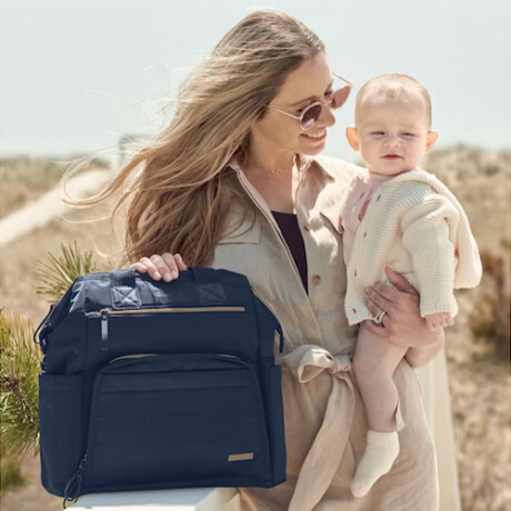 Mochila Maternal Skip Hop Bolso Main Frame AZUL