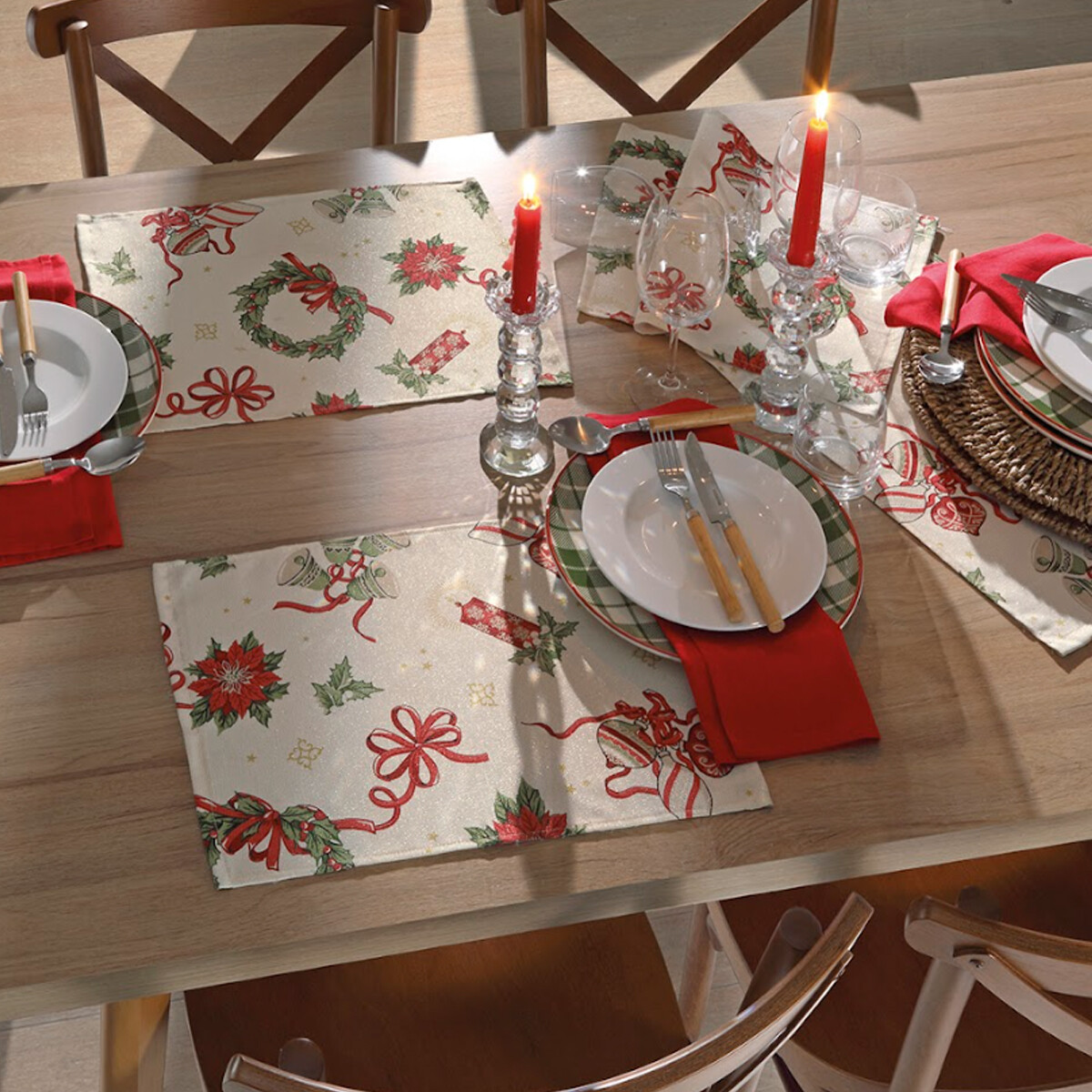 Individual Navidad Celebra Dohler 45 x 35 cm - DIS 121 