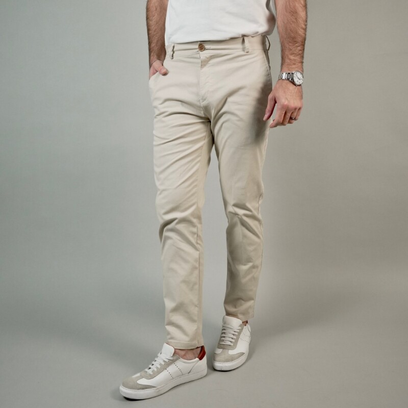 Pantalón chino verano Arena