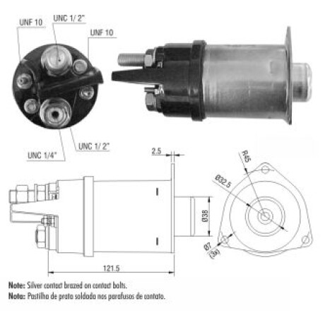AUTOMATICO DE ARRANQUE - AUTOMATICO DELCO REMY 37MT 24V ZM AUTOMATICO DE ARRANQUE - AUTOMATICO DELCO REMY 37MT 24V ZM