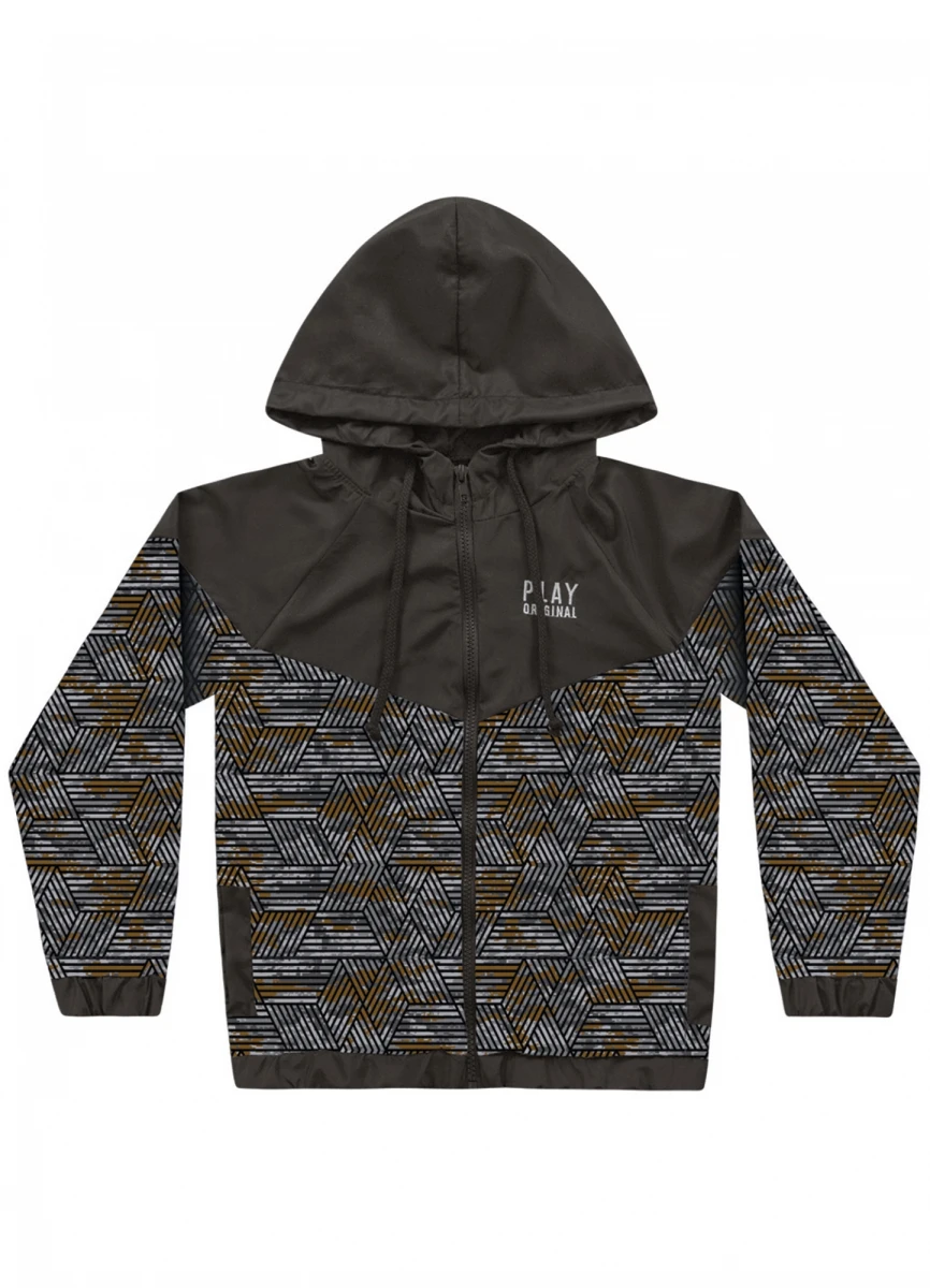 campera fina varón con capucha 