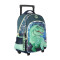 Mochila Footy CARRO DINOSAURIO con Luz Led Azul Marino - Verde