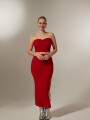 Falda Supin Rojo Coral