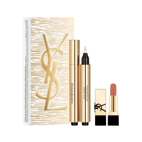 Cofre YSL Corrector Touche Éclat Radiant Touch + Labial Cofre YSL Corrector Touche Éclat Radiant Touch + Labial