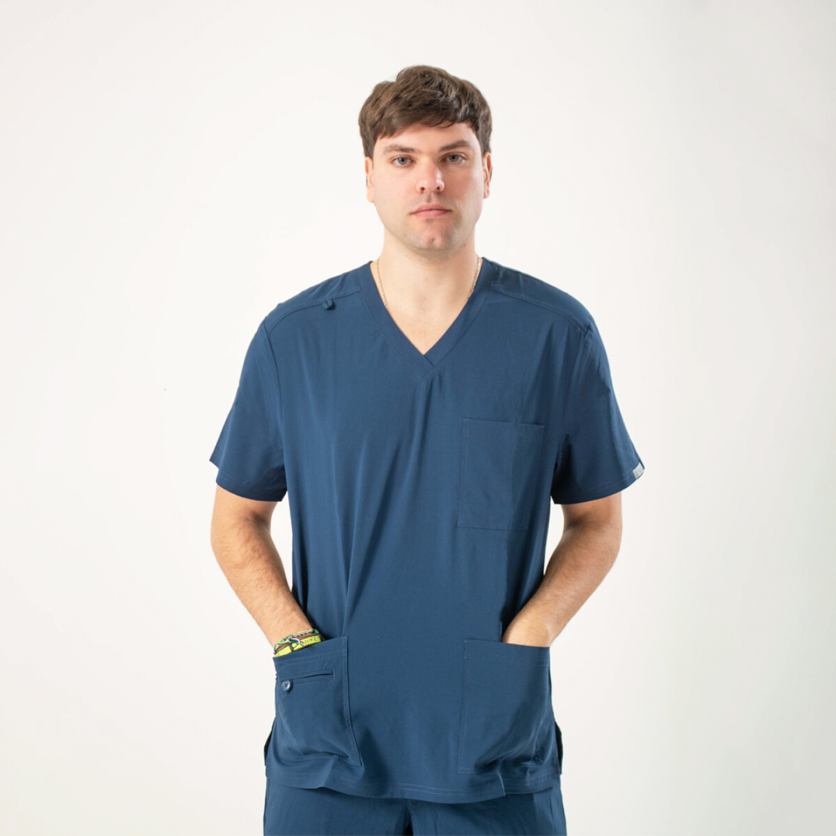 CASACA UNISTORE FIT AZUL MARINO 