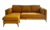 Sofa con Chaise Longue BANAK Mostaza