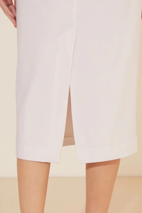 Falda Madelyn Blanco