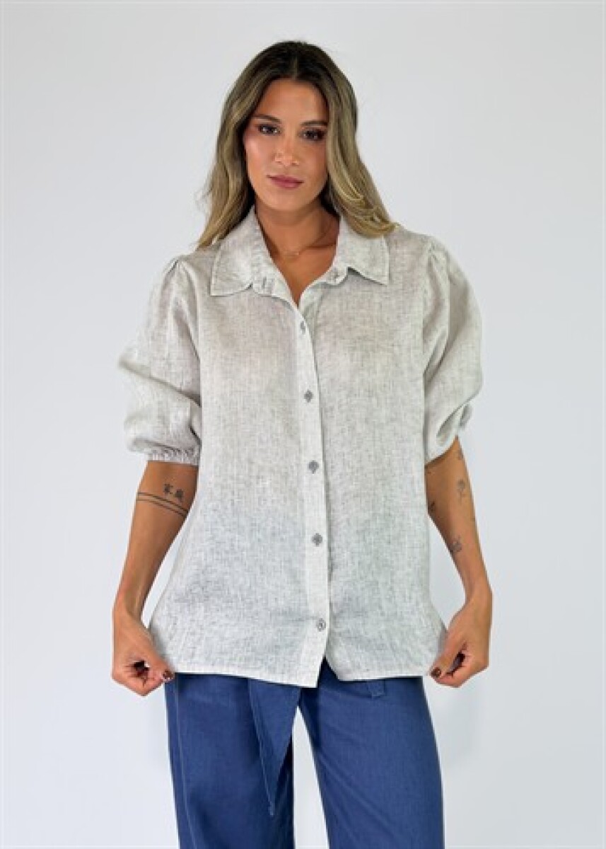 CAMISA AMORA - GRIS 