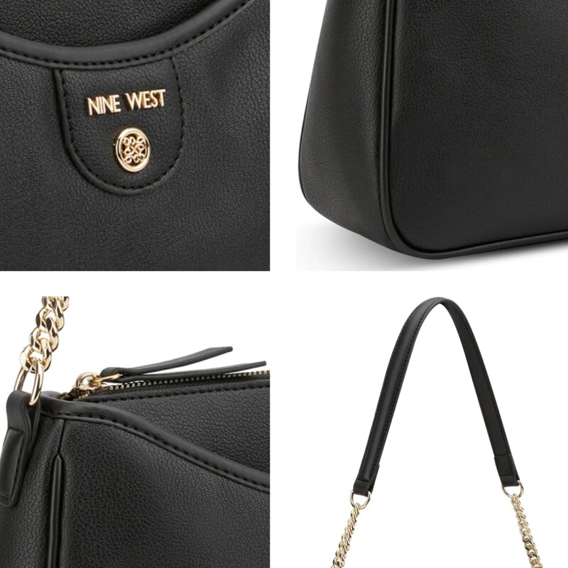 Kiley Small Shoulder Bag Black