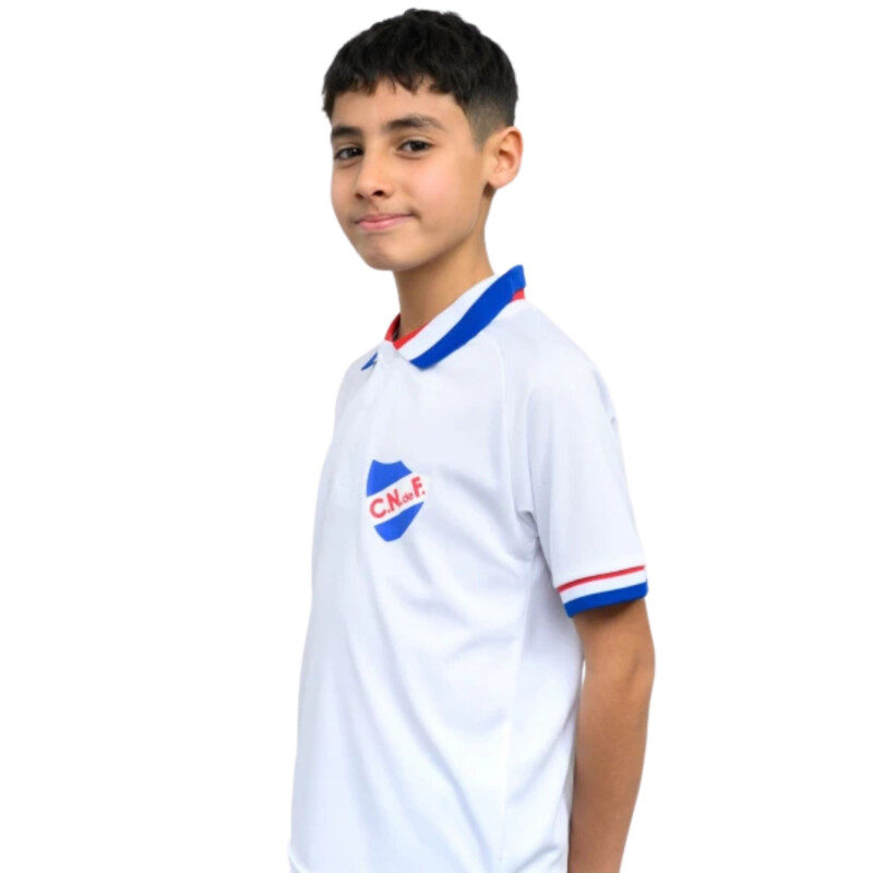 UMBRO Remera Polo Nacional Train Blanco-rojo
