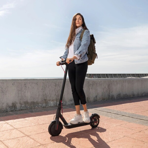 Monopatin Electrico Scooter Gogreen Concept R10 25Km 30 Km/h Color Variante Negro
