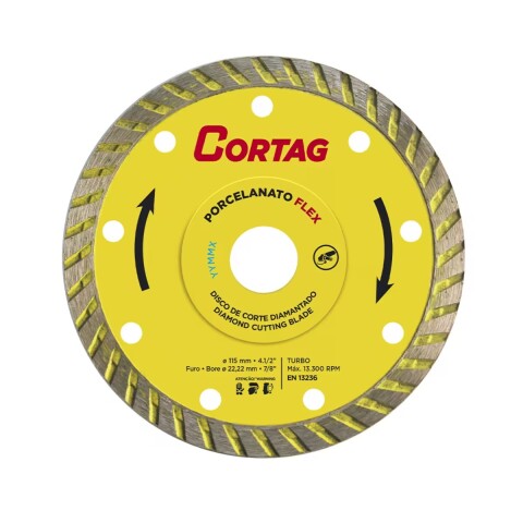 Disco diam turbo 115 mm porcelanato flex Disco Diam Turbo 115 Mm Porcelanato Flex