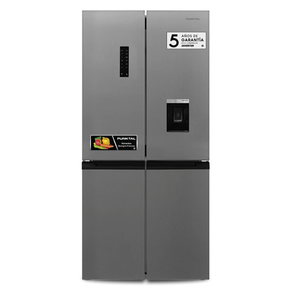 Refrigerador Frío Seco Inverter 4p 531lts Punktal Pk599 Inv 