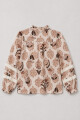 CAMISA DAMASCO BEIGE