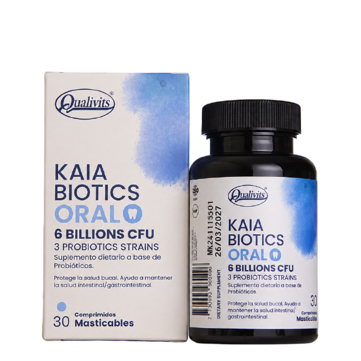 Kaia Biotics Oral 30 pastillas masticables Qualivits 