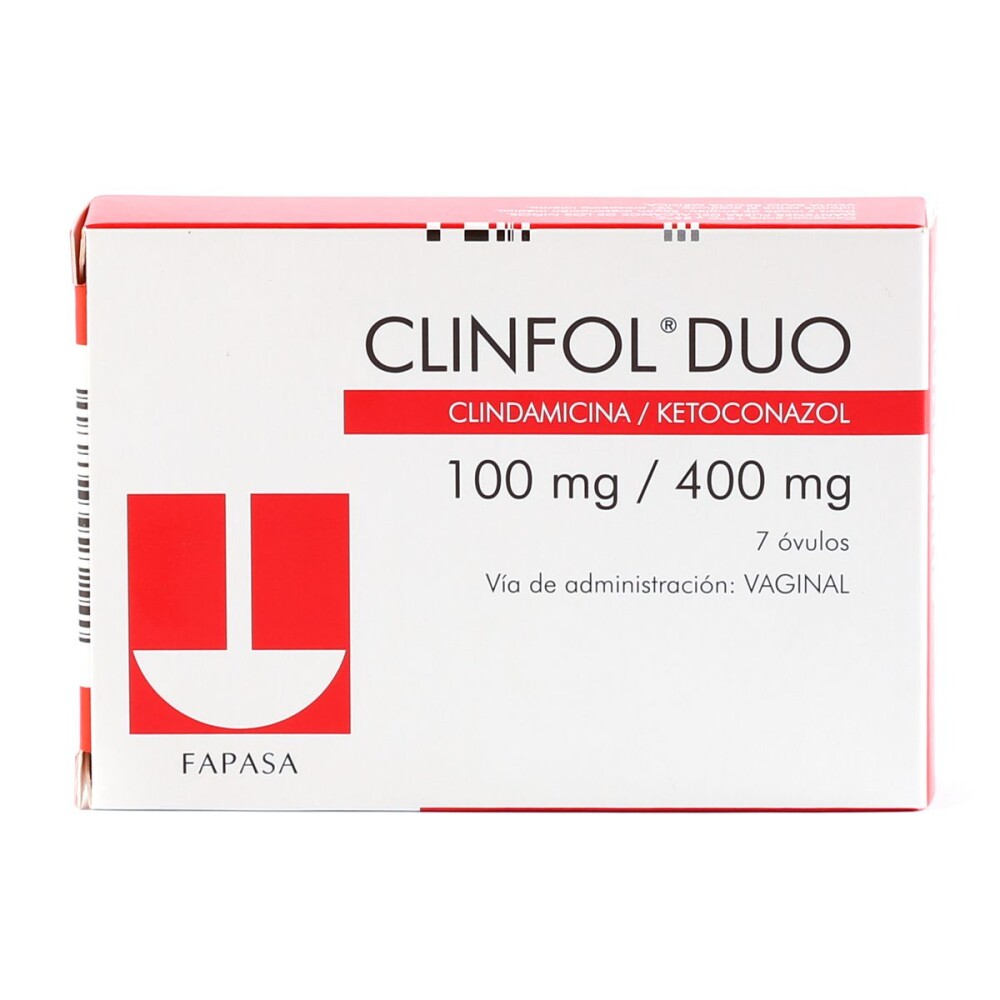 CLINFOL DUO OVULOS X 7 CJ única