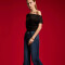 Pantalon Fantina Azul Grisaceo