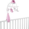 Movil musical chicco arco iris rosa