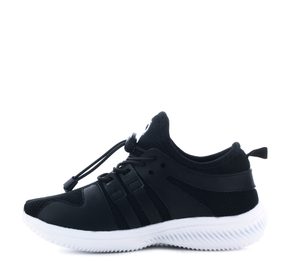 Deportivo tejido y acordonado JULES Black