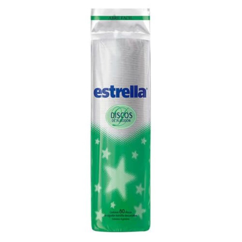 Discos Desmaquillantes Estrella X80 Discos Desmaquillantes Estrella X80