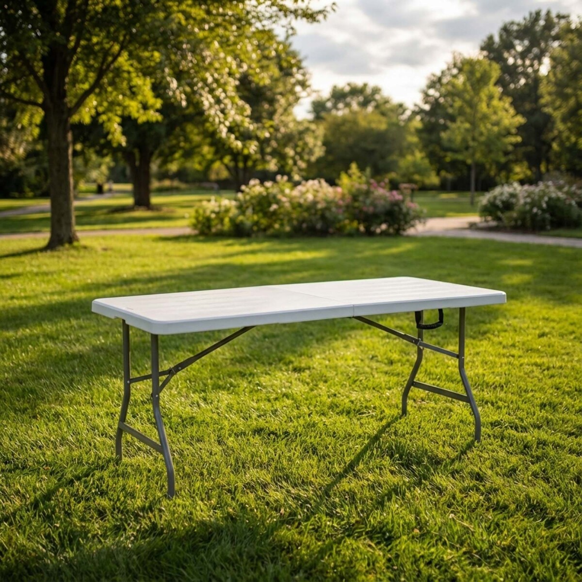 MESA PLEGABLE - POLIETILENO BLANCO BAGAN II 