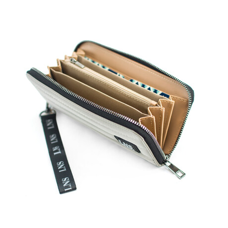 Billletera Lincoln's Primula Gris Acero Billletera Lincoln's Primula Gris Acero