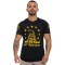 Remera manga corta con Frases Amarillo
