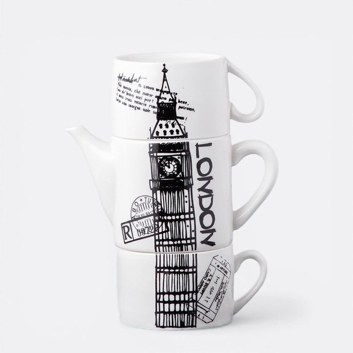 Juego De Té Ciudades Del Mundo - Londres 