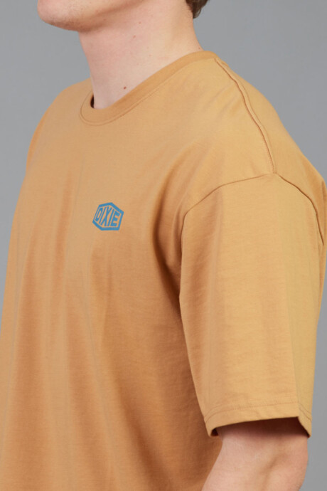 T-SHIRT AZUAI DIXIE Caramelo