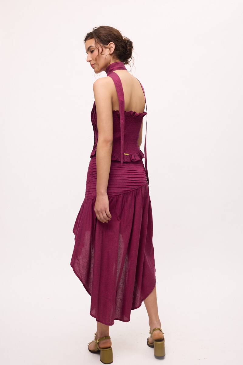 Falda Isola Fucsia