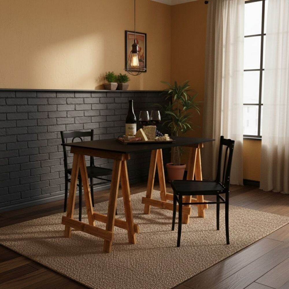 PACK X 2 CABALLETES MÁS TAPA RECTANGULAR PACK X 2 CABALLETES MÁS TAPA RECTANGULAR