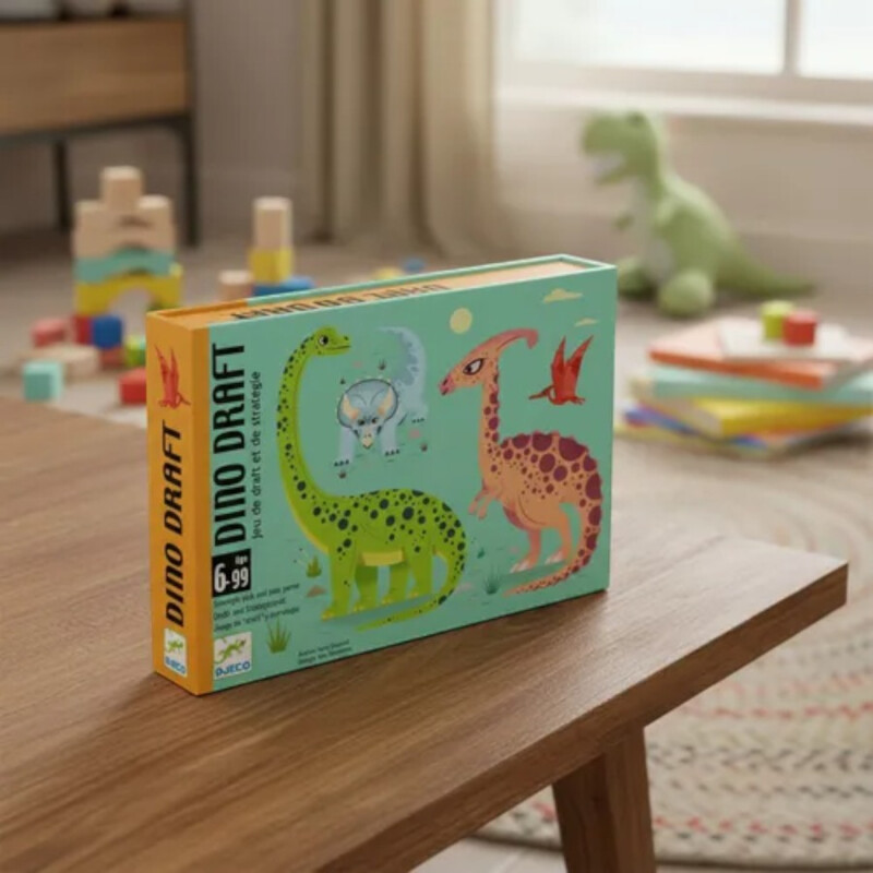 Juego De Cartas Dino Draft Djeco Juego De Cartas Dino Draft Djeco