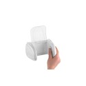 PORTA PAPEL HIGIENICO AQUA CON TAPA PORTA PAPEL HIGIENICO AQUA CON TAPA
