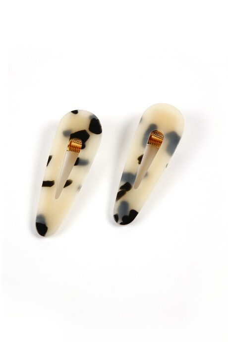 Broche Set 2 Un. Estampado 1