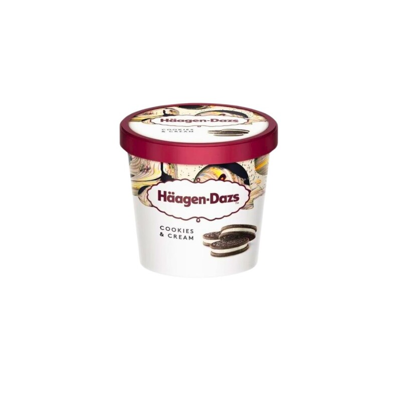 Helado Cookies and Cream Haagen Dazs - 100 ml Helado Cookies and Cream Haagen Dazs - 100 ml