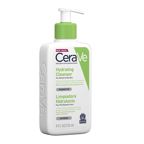 Limpiadora hidratante rostro y cuerpo CeraVe 236ml Limpiadora hidratante rostro y cuerpo CeraVe 236ml