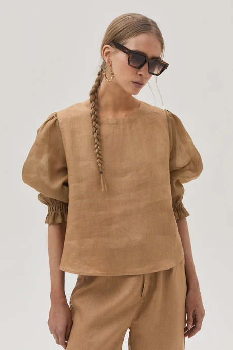 Blusa Sorrento Camel