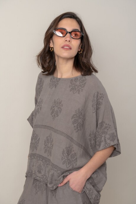 BLUSA SELENA Visón