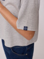 T-SHIRT RUTSU RUSTY Gris Melange