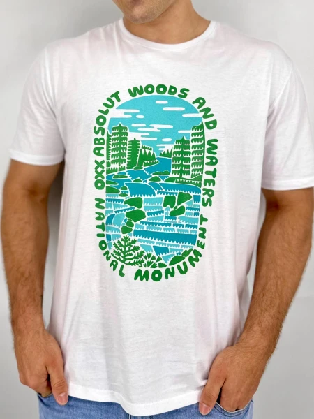 T-SHIRT OXX S007-24 BLANCO