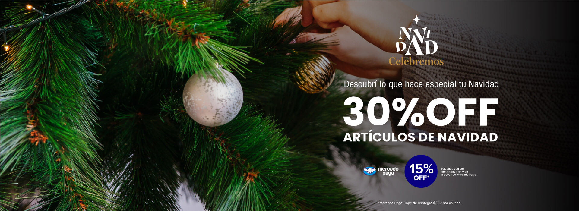 30% OFF NAVIDAD