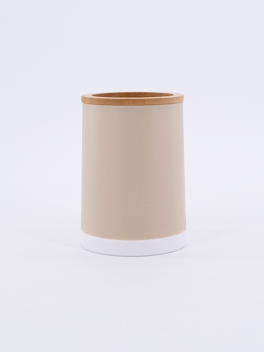 VASO BAMBOO - BEIGE 