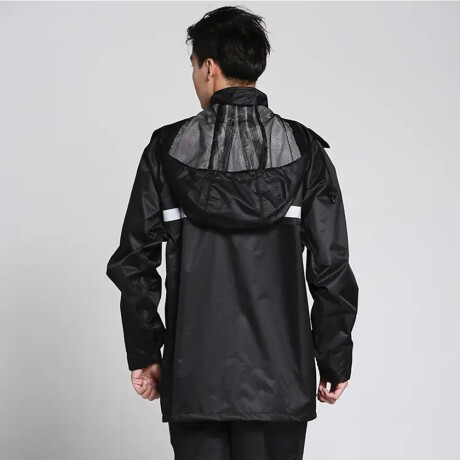 Equipo Lluvia Unisex Impermeable Reflectivo c/ Capucha Moto Equipo Lluvia Unisex Impermeable Reflectivo C/ Capucha Moto