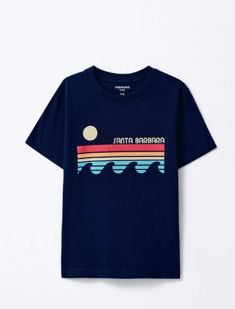 CAMISETA DE NIÑO MANGA CORTA ESTAMPADA T-SHIRT MM MASC