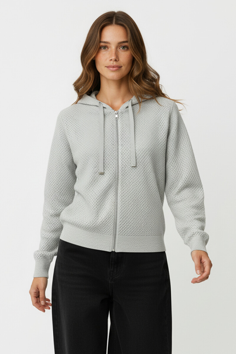 Cardigan Bajor - Plateado 