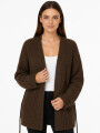 Cardigan Tourae Taupe / Mink / Vison